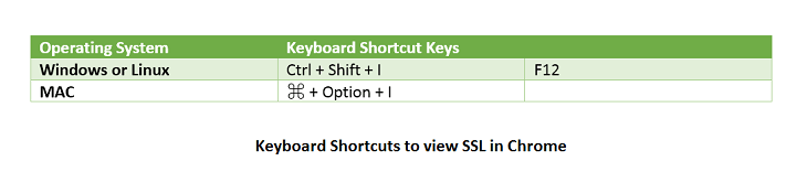 view ssl chrome