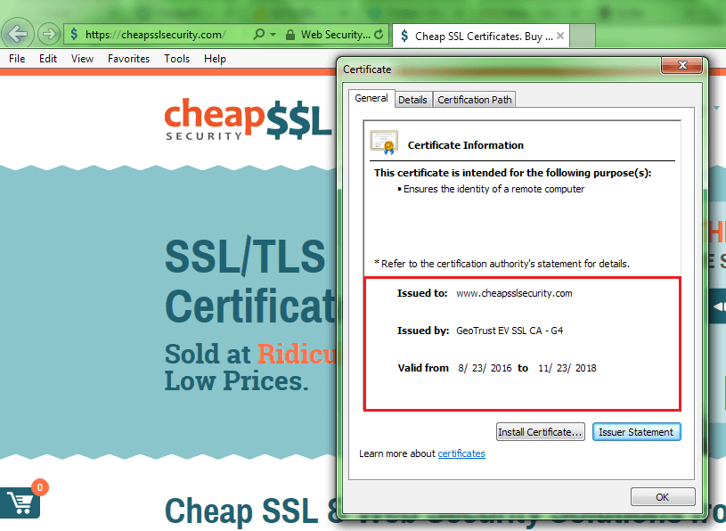 Git ssl certificate