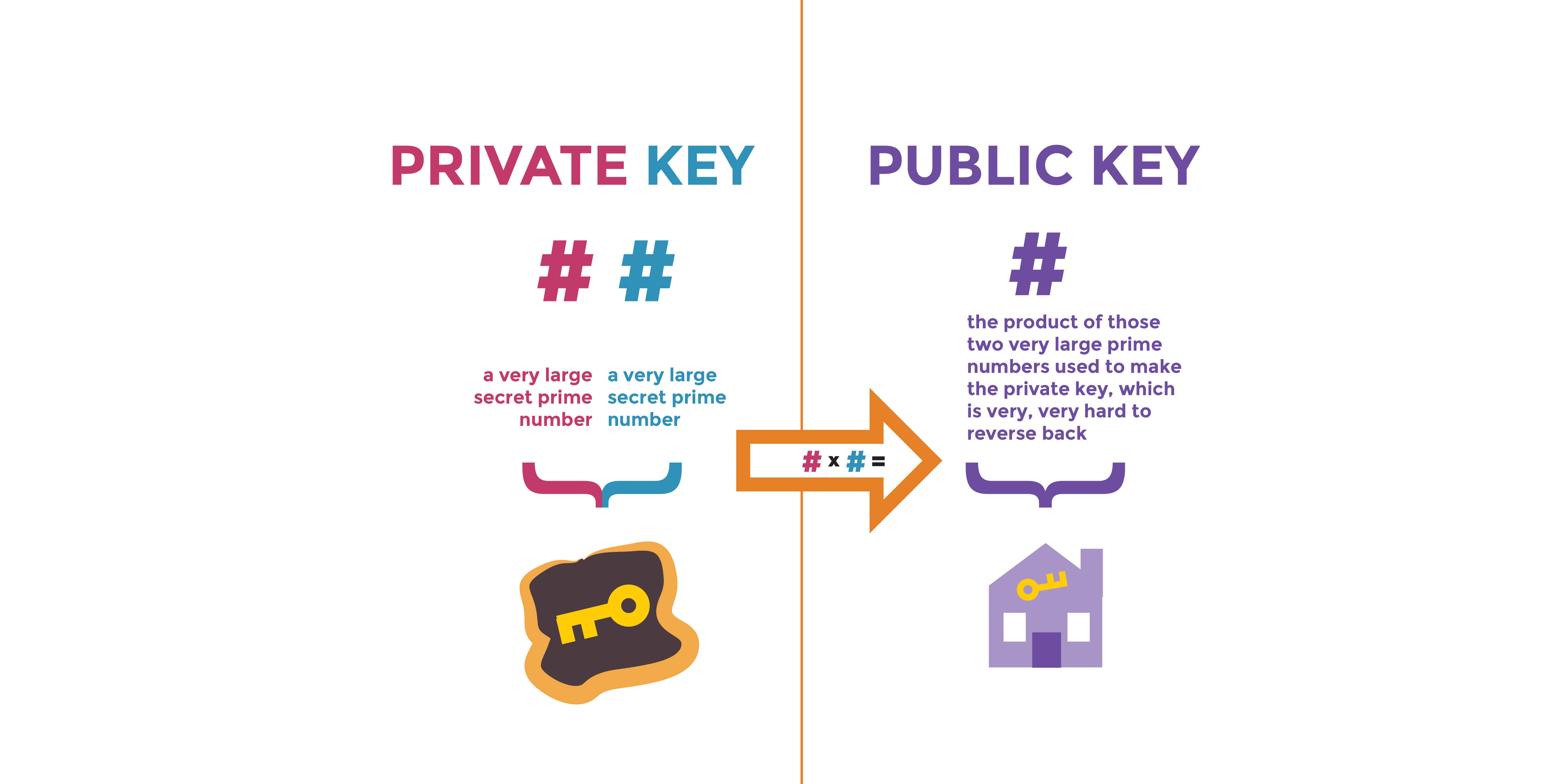 cryptocurrency private key vs public key