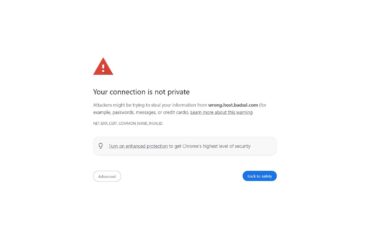 Feature image for the article on how to fix the NET::ERR CERT COMMON NAME INVALID error