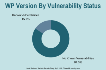 WordPress Version by Vulnerability