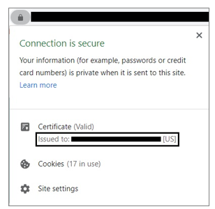 ev certificate information - figure 1