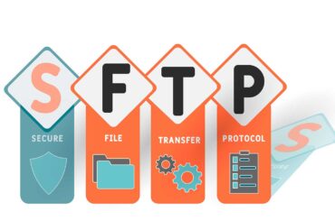 FTP vs FTPS vs SFTP graphic: Feature image for the article about the difference between FTP, FTPS, and SFTP