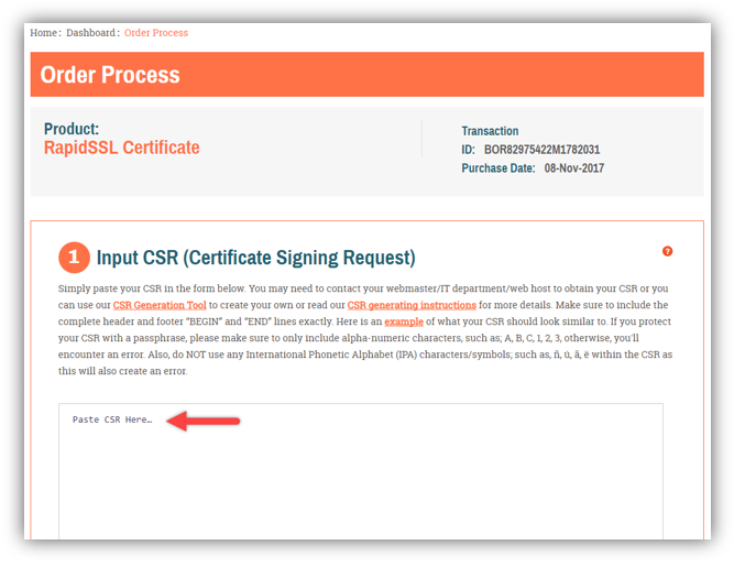 Graphic: Reissue SSL certificate process step 5