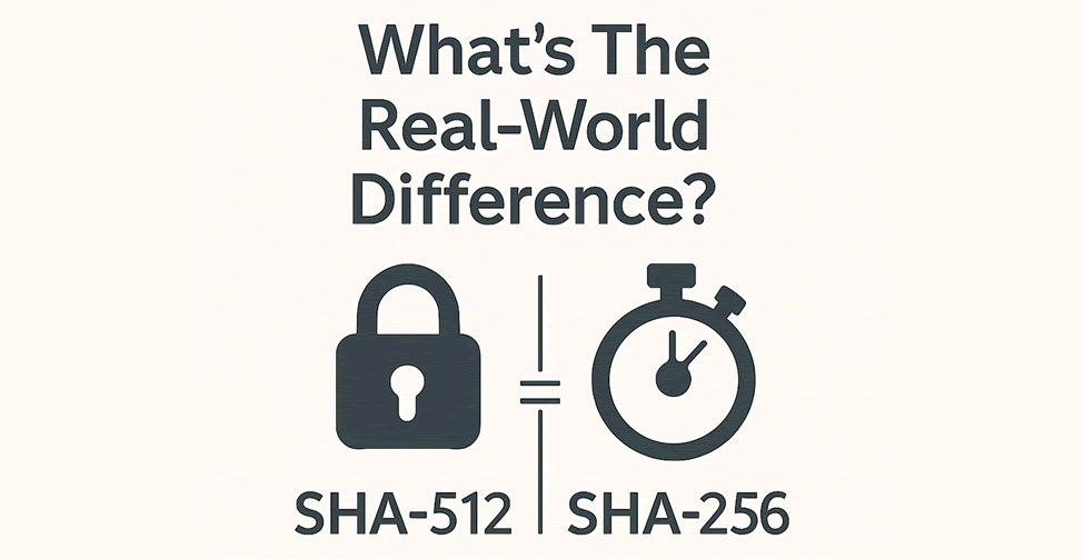 SHA512 vs SHA256